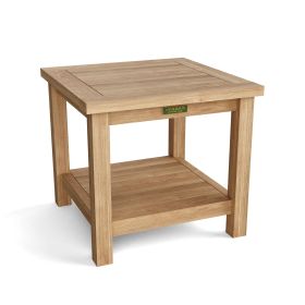 Bahama 22" Square Side Table 2-Tier