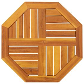 Table Top 19.7"x19.7"x0.8" Octagonal Solid Wood Acacia