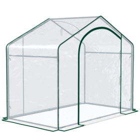 Portable Walk-in Steel Frame Garden Greenhouse
