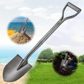 Large Carbon Steel Shovel For Gardening Agricultural Digging Garden Tools,Please Note That This Product Is Shipped By Yourself For The Average Shippin (Option: Pointy Head)