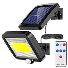 Splitter Solar Outdoor Light Street Light COD With Remote Control (Option: A)